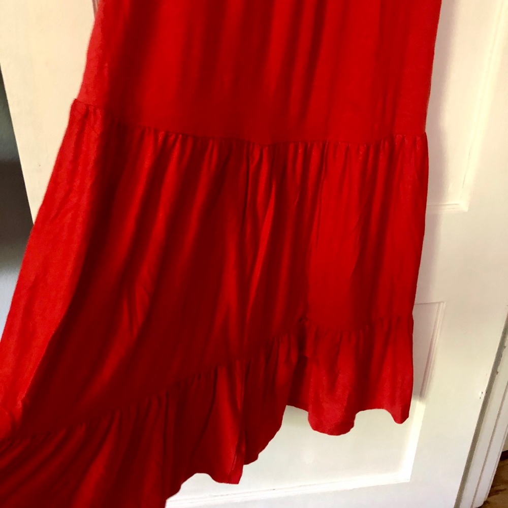 Tiered maxi dress